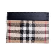 Burberry Läderkorthållare Multifärgad Plånbok Multicolor, Unisex