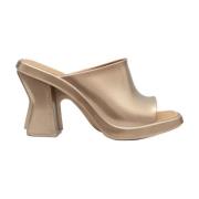 Melissa Guld Mule + Marc Jacobs Klackmules Yellow, Dam