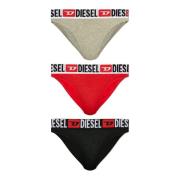 Diesel Trepack trosor Ufpn-Panties-Td-Threepack Multicolor, Dam