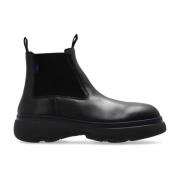 Burberry Creeper Chelsea Boots Black, Herr