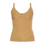 Max Mara Top Gallura Beige, Dam