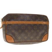 Louis Vuitton Vintage Pre-owned Canvas kuvertvskor Brown, Dam