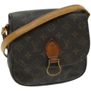 Louis Vuitton Vintage Pre-owned Canvas louis-vuitton-vskor Brown, Dam