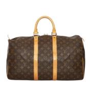 Louis Vuitton Vintage Pre-owned Canvas louis-vuitton-vskor Brown, Dam