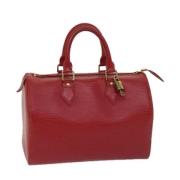 Louis Vuitton Vintage Pre-owned Laeder louis-vuitton-vskor Red, Dam