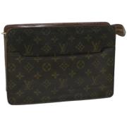 Louis Vuitton Vintage Pre-owned Canvas kuvertvskor Brown, Dam