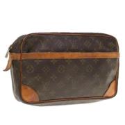 Louis Vuitton Vintage Pre-owned Canvas kuvertvskor Brown, Dam