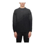 Isabel Benenato Gradient Wool Sweater Gray, Herr