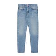 Edwin Slim Tapered Jeans Blå Ljus Använd Blue, Herr