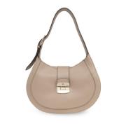 Furla Axelväska Club 2 Medium Brown, Dam