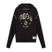 Dolce & Gabbana Sweatshirt med Tryck Black, Herr