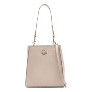 Tory Burch Färsk Lera MC Graw Väska Beige, Dam