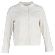 Jil Sander Pre-owned Pre-owned Silke ytterklder White, Dam