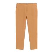 Oltre Linblandade Joggers Beige, Dam