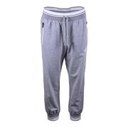 Dolce & Gabbana Sportiga Trousers med dragkedjefickor Gray, Herr