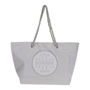 Tory Burch Grå Shopper Väska Aw24 Gray, Dam