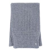 Herno Blå Scarves för Kvinnor Aw24 Blue, Dam