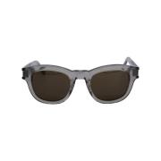 Yves Saint Laurent Vintage Pre-owned Acetat solglasgon Gray, Dam