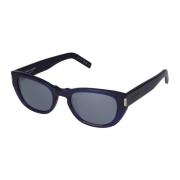 Saint Laurent Mode Solglasögon SL 601 Blue, Herr