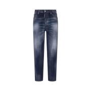 Dsquared2 Straight Jeans Blue, Dam