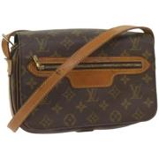 Louis Vuitton Vintage Pre-owned Canvas louis-vuitton-vskor Brown, Dam