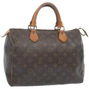 Louis Vuitton Vintage Pre-owned Canvas louis-vuitton-vskor Brown, Dam