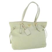 Prada Vintage Pre-owned Laeder totevskor Beige, Dam