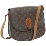 Louis Vuitton Vintage Pre-owned Canvas louis-vuitton-vskor Brown, Dam