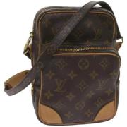 Louis Vuitton Vintage Pre-owned Canvas louis-vuitton-vskor Brown, Dam