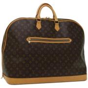 Louis Vuitton Vintage Pre-owned Canvas handvskor Brown, Dam