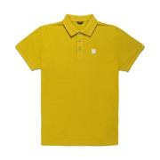 RefrigiWear Herr Bomull Pique Polo Skjorta Yellow, Herr