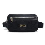 Gucci Vintage Pre-owned Canvas axelremsvskor Black, Dam