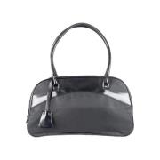 Prada Vintage Pre-owned Laeder totevskor Black, Dam