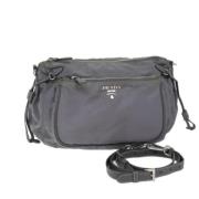 Prada Vintage Pre-owned Tyg prada-vskor Gray, Dam