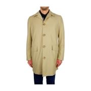 Aquascutum Klassisk Beige Trench Coat Beige, Herr