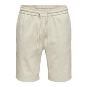 Only & Sons Ultimat Komfort Bermuda Shorts Gray, Herr