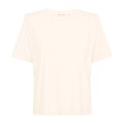 InWear Mjuk Crewneck T-shirt Whisper White White, Dam