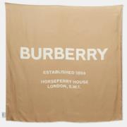 Burberry Vintage Pre-owned Silke sjalar Beige, Dam