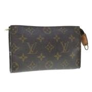 Louis Vuitton Vintage Pre-owned Canvas necessrer Brown, Dam