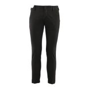 Entre amis Slim Fit Herr Bomullsbyxor Black, Herr