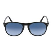 Persol Stiliga solglasögon med modell 0Po9649S Black, Herr