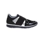 Hogan Glam Veal Läder Sneakers Black, Dam