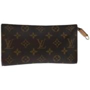 Louis Vuitton Vintage Pre-owned Canvas kuvertvskor Brown, Dam