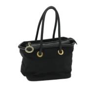 Celine Vintage Pre-owned Nylon celine-vskor Black, Dam