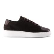 National Standard Handgjorda Brun Mocka Sneakers Brown, Herr