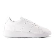 National Standard Handgjorda Vita Monokroma Sneakers White, Herr