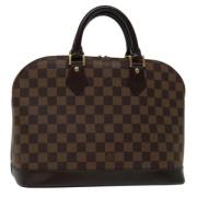 Louis Vuitton Vintage Pre-owned Canvas louis-vuitton-vskor Brown, Dam