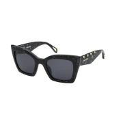 Zadig & Voltaire Marbled Black Smoke Solglasögon Black, Unisex