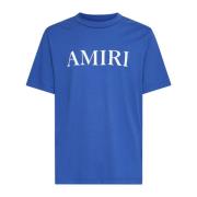 Amiri Kärna Logo Tee Blue, Herr