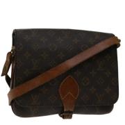 Louis Vuitton Vintage Pre-owned Canvas louis-vuitton-vskor Brown, Dam